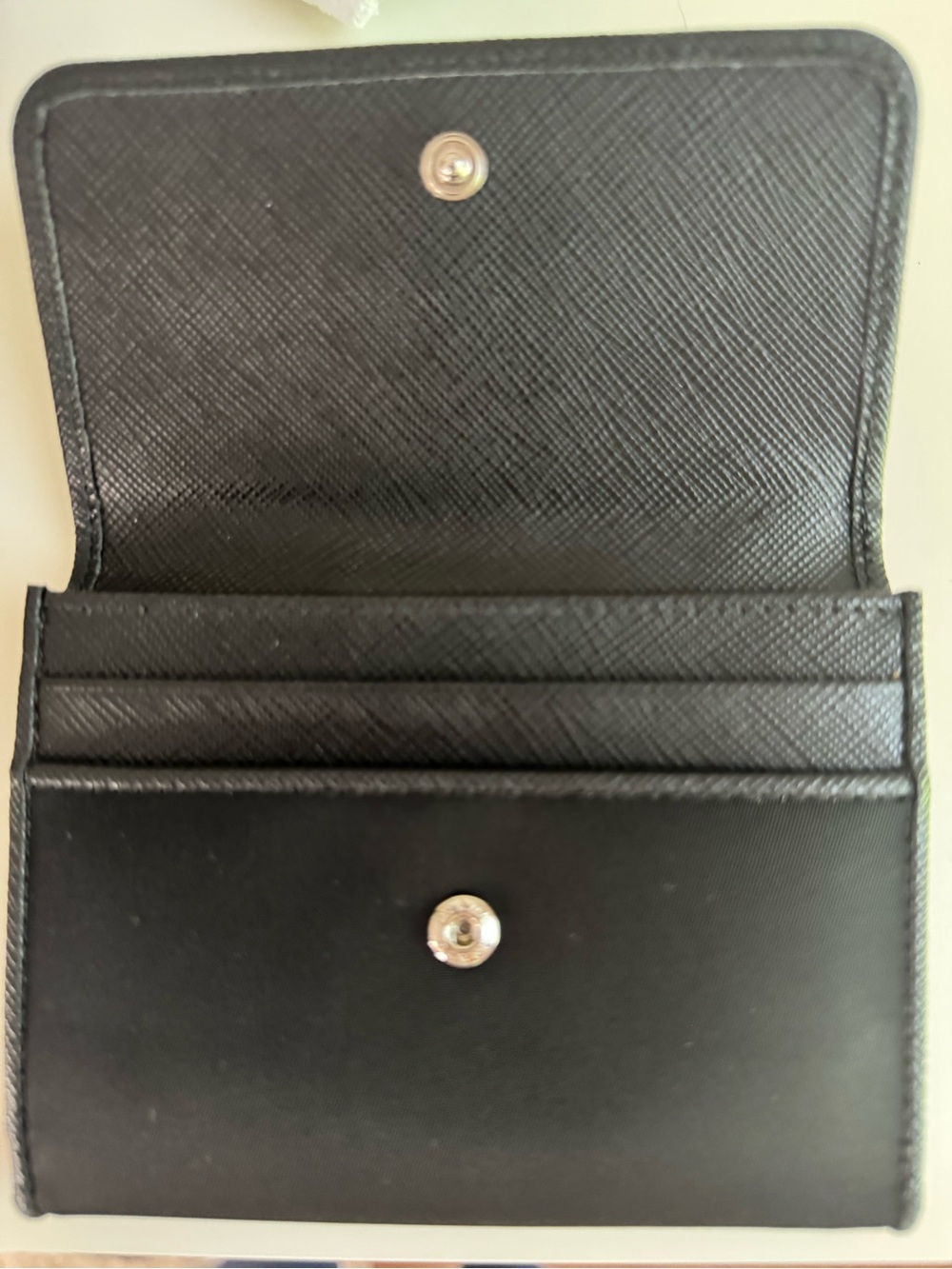 Authentic Prada Tessuto Nylon and Leather  Wallet - Picture 4 of 7